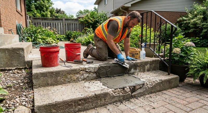 Concrete Stairs Repair in Miami Dade County, FL