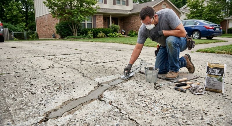 Driveway Spalling Repair in Corpus Christi, TX