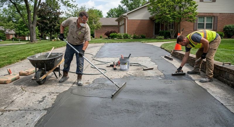 Garage Concrete Resurfacing in Miami Dade County, FL